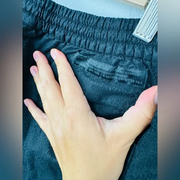 Lululemon Lab Series Terra Cosmos Fall 23 Jacquard Leopard Print Black Trousers - Picture 10 of 14